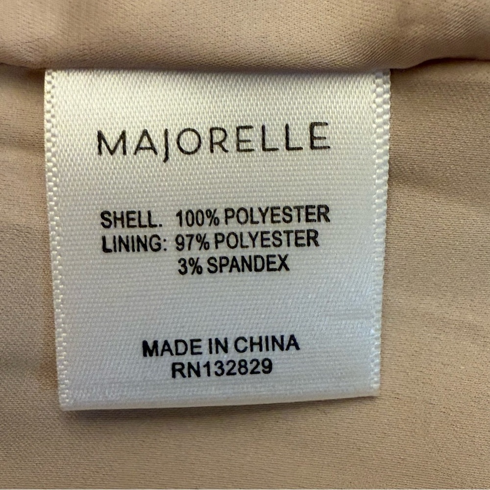 Revolve Majorelle Salsa Dress in Pink Bellbird size small Ruffle Cold Shoulder - Picture 13 of 16